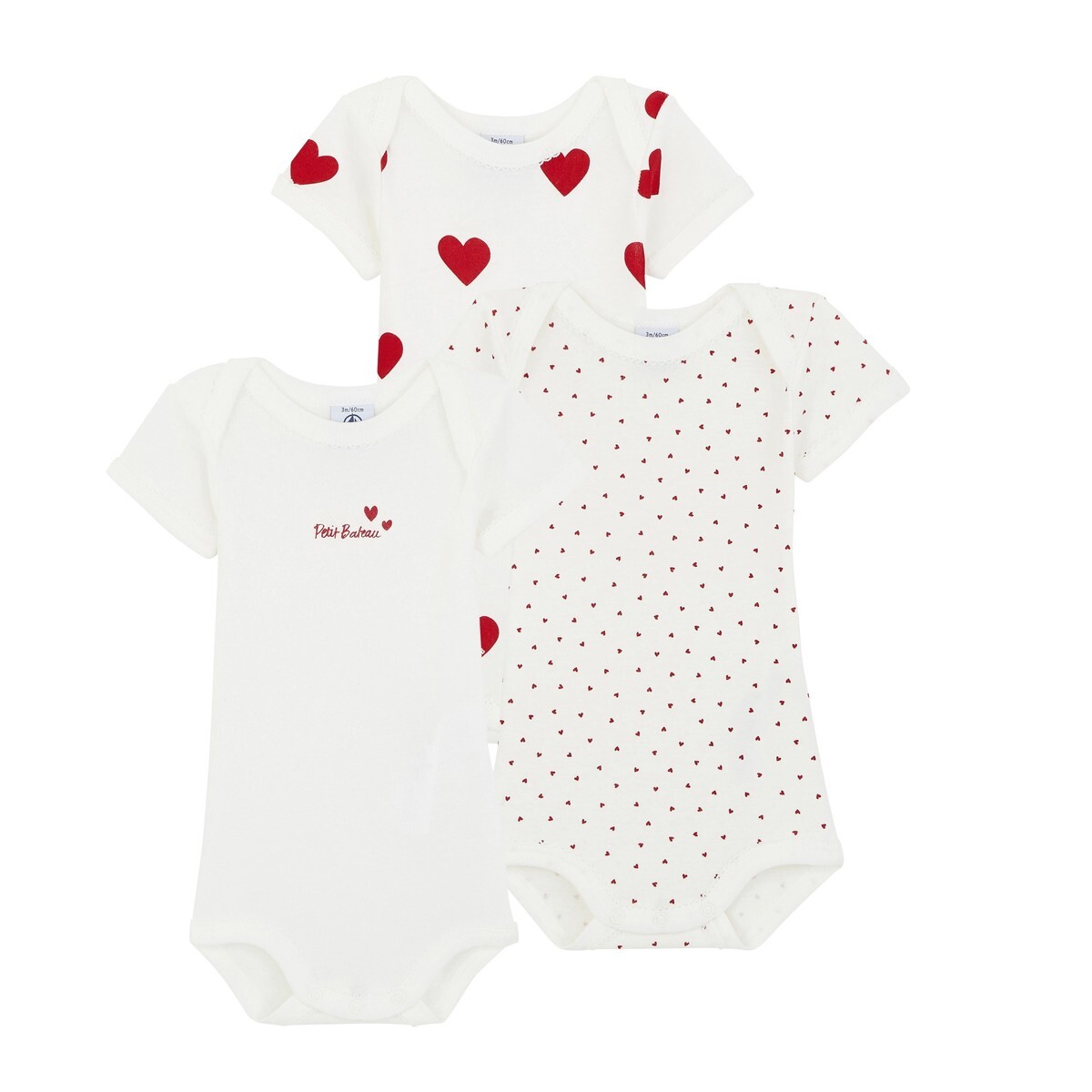 Petit Bateau  A00BB-00  Bílá