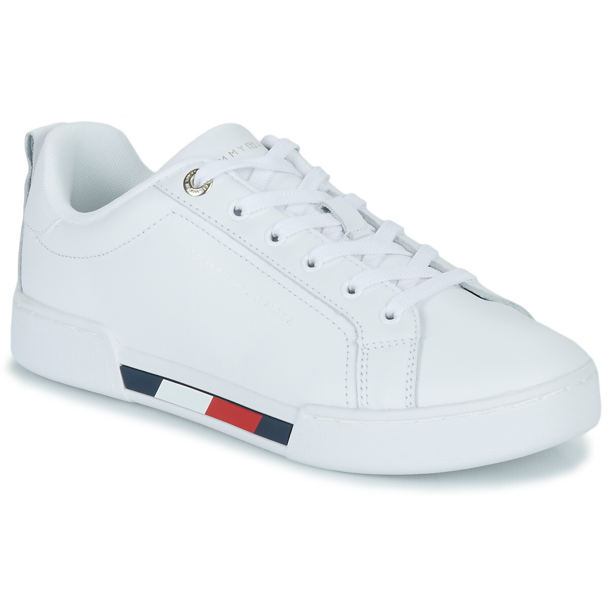 Tommy Hilfiger  TRICOLOR INSERT SNEAKER  Bílá