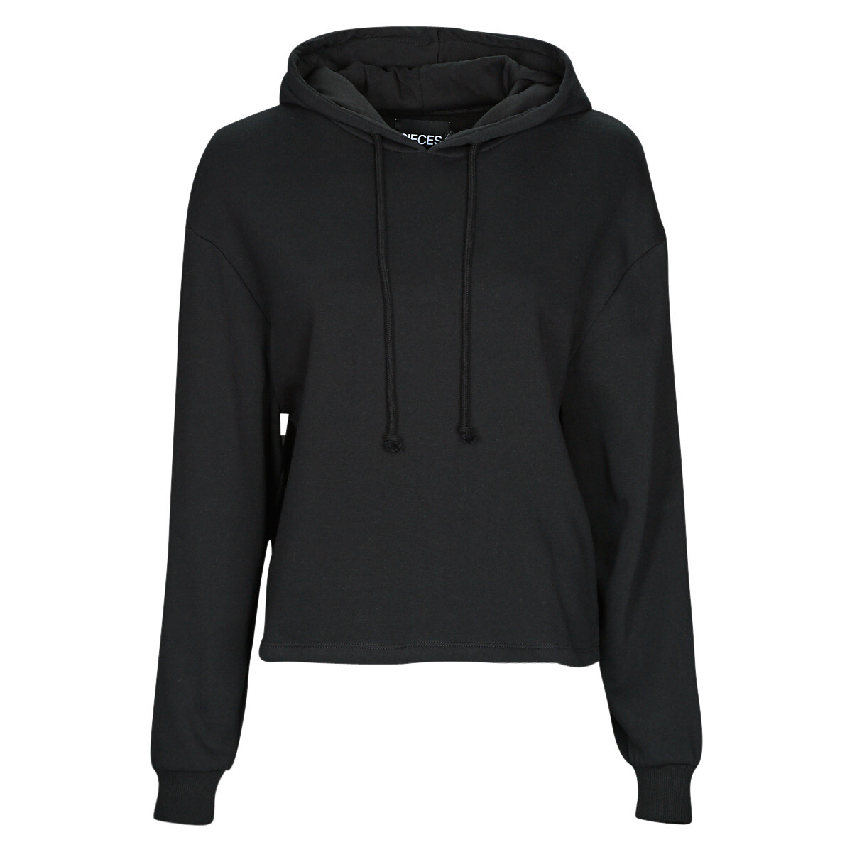 Pieces  PCCHILLI LS HOODIE  Černá