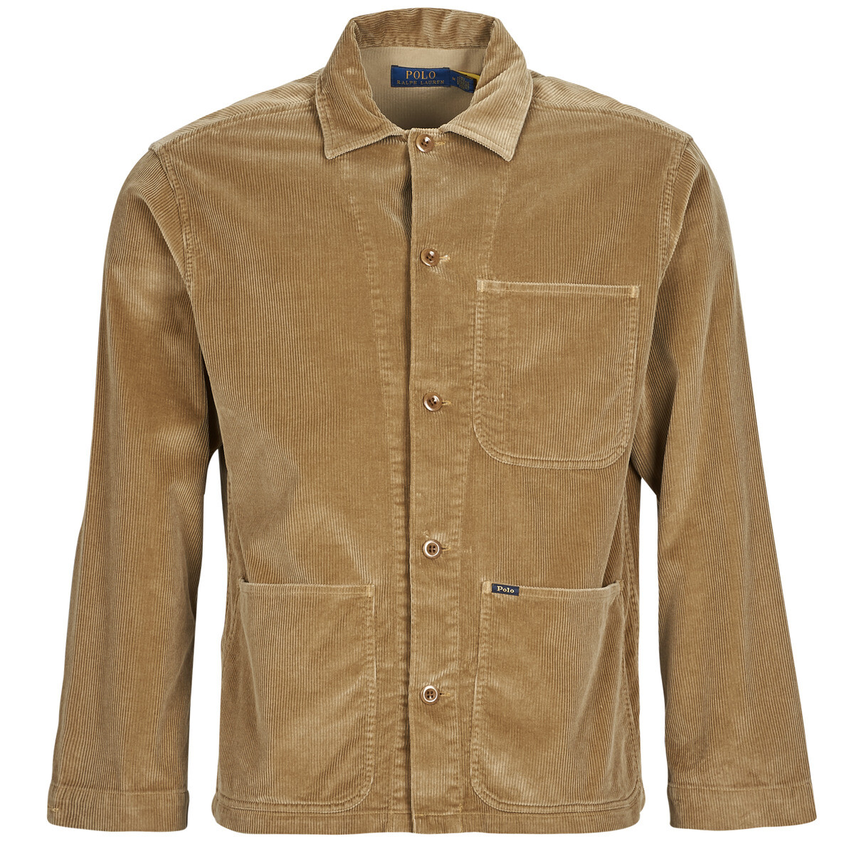 Polo Ralph Lauren  SURCHEMISE EN VELOURS  Béžová
