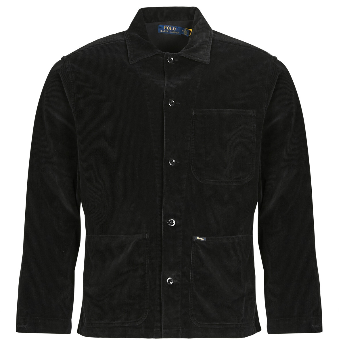 Polo Ralph Lauren  SURCHEMISE EN VELOURS  Černá