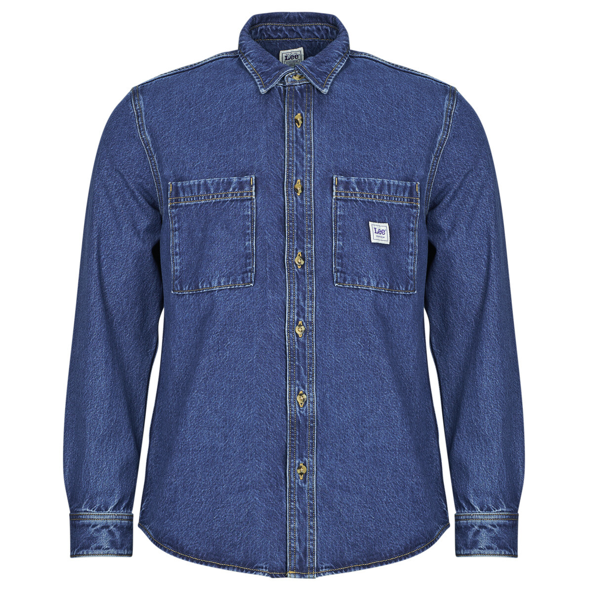 Lee  WORKWEAR SHIRT 2_0  Modrá