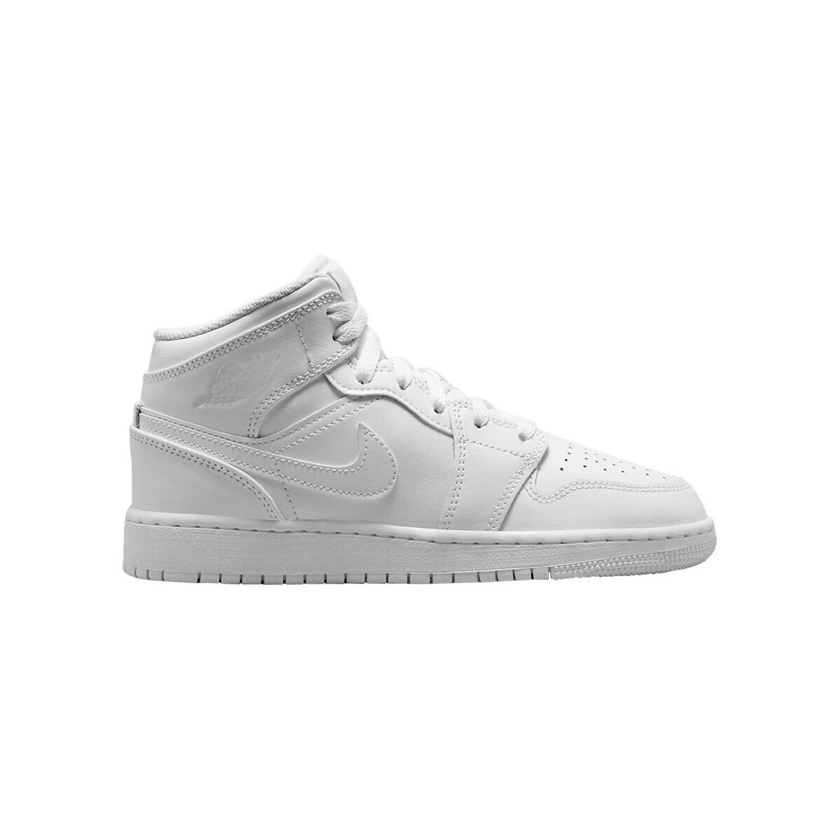 Nike  1 Mid Triple White (2023) (GS)  Bílá