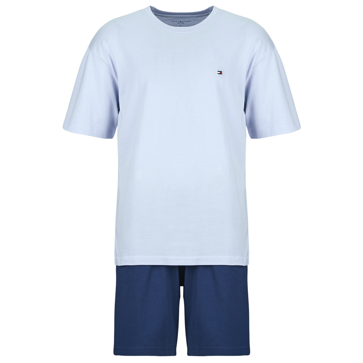 Tommy Hilfiger  SS JERSEY PJ SET  Modrá