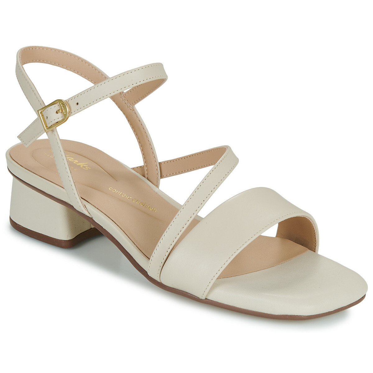 Clarks  Serina35 Strap  Bílá