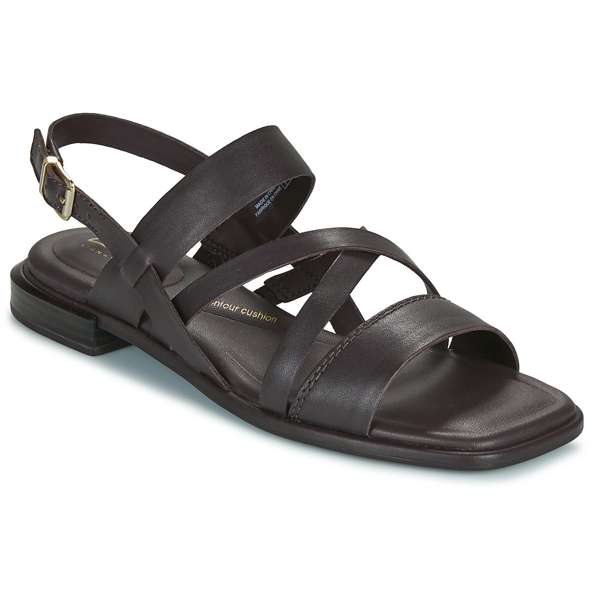 Clarks  Ariany Strap  Hnědá