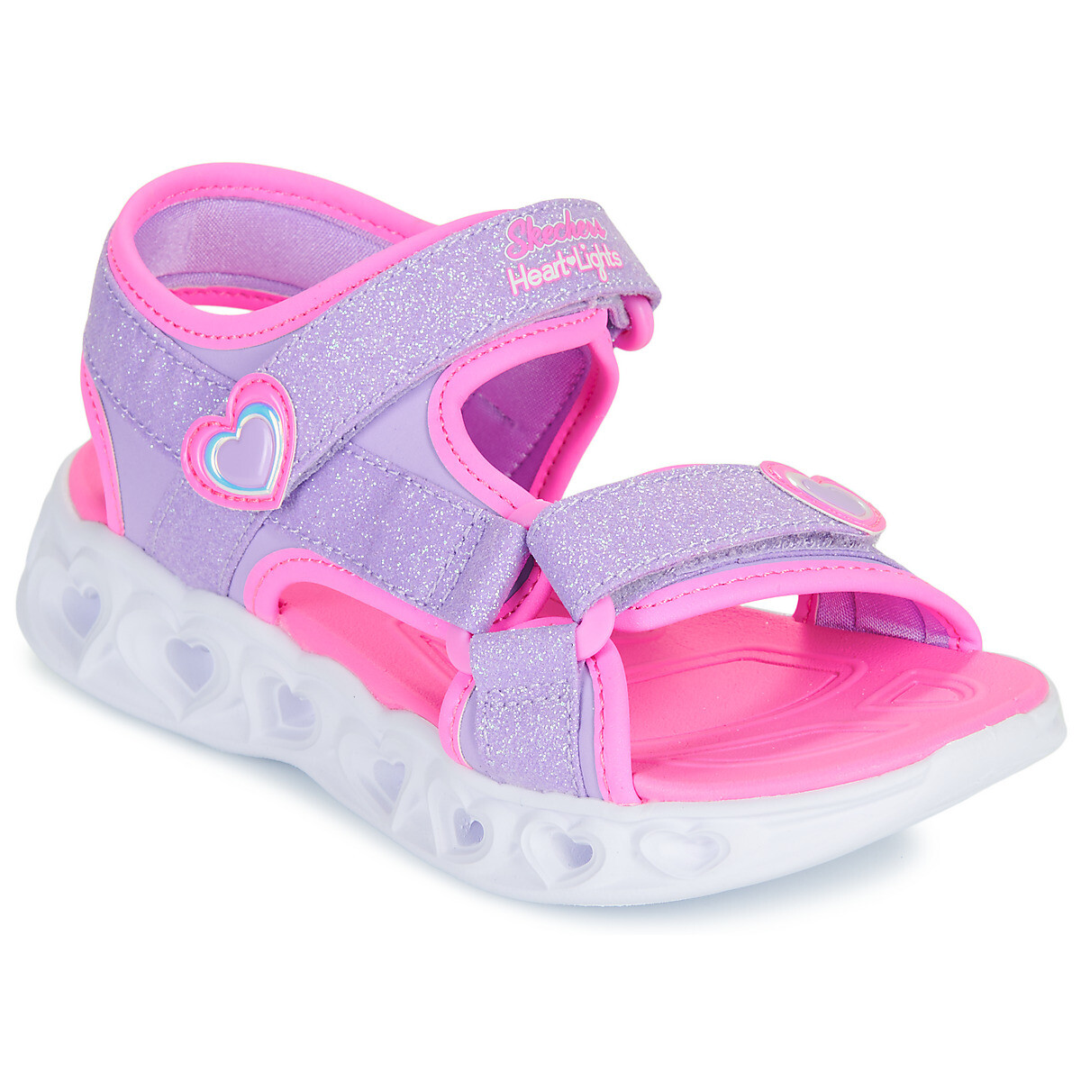 Skechers  HEART LIGHTS SANDALS  Fialová