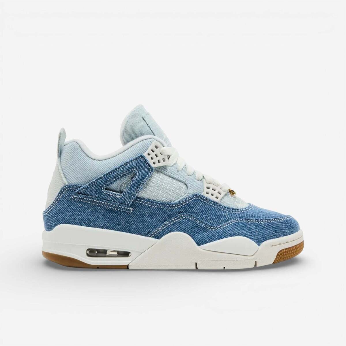 Nike  4 Retro TEX Denim Worn Blue (Women's)  Modrá