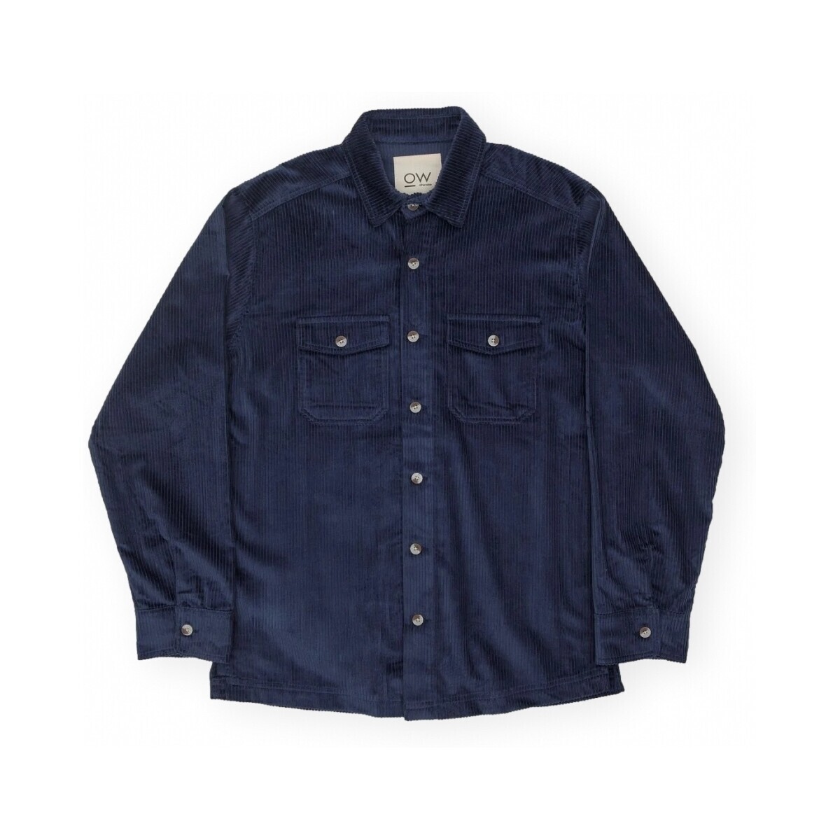 Otherwise  Shadow Corduroy Overshirt - Blue  Modrá