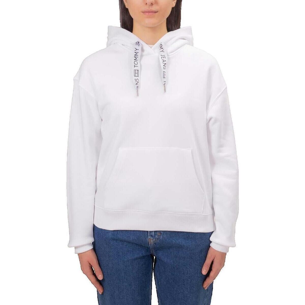 Tommy Hilfiger  Sweat-shirt Tommy Hilfiger à capuche réglable blanc  Bílá
