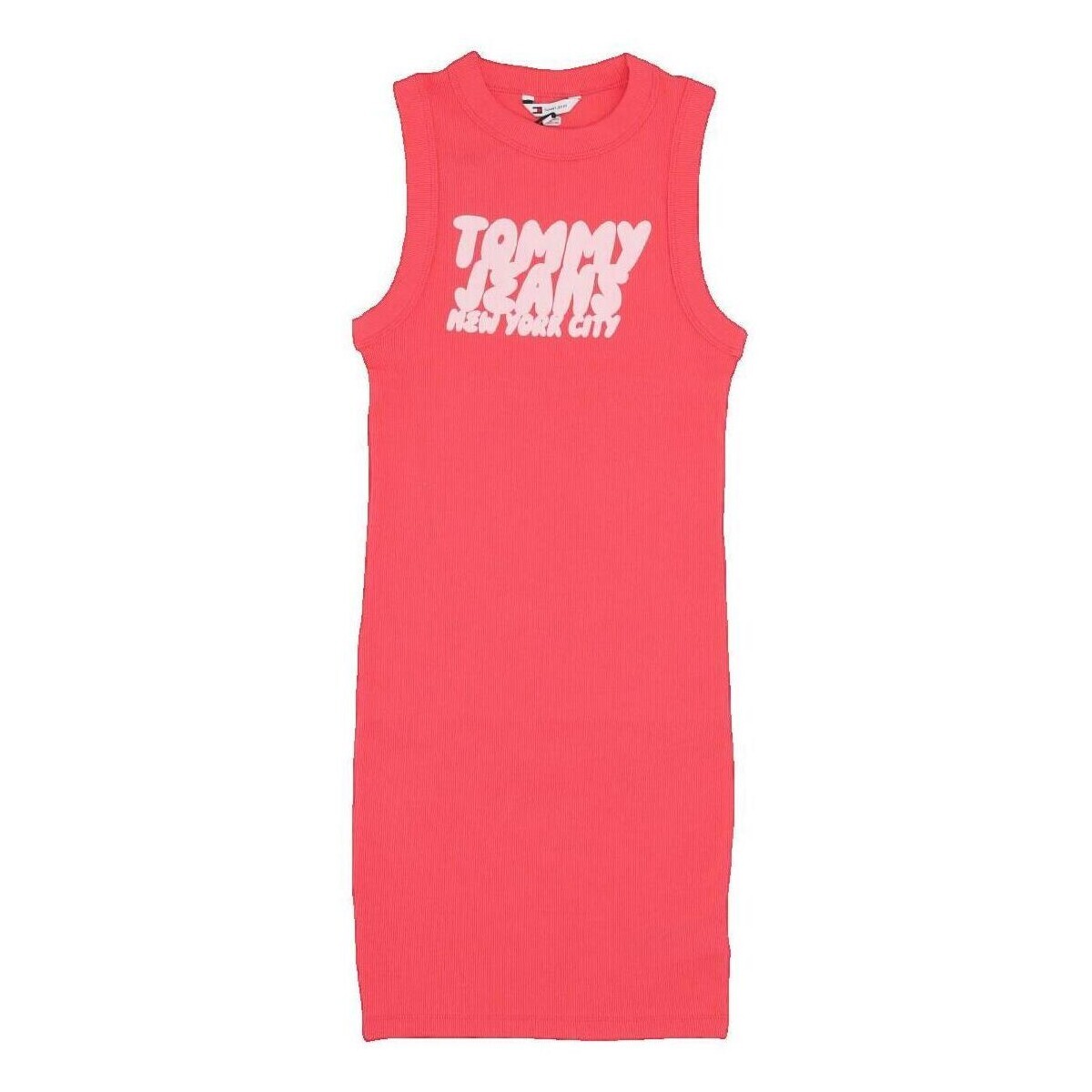 Tommy Hilfiger  Robe Tommy Hilfiger Slim Fit Rose Fuchsia  Růžová