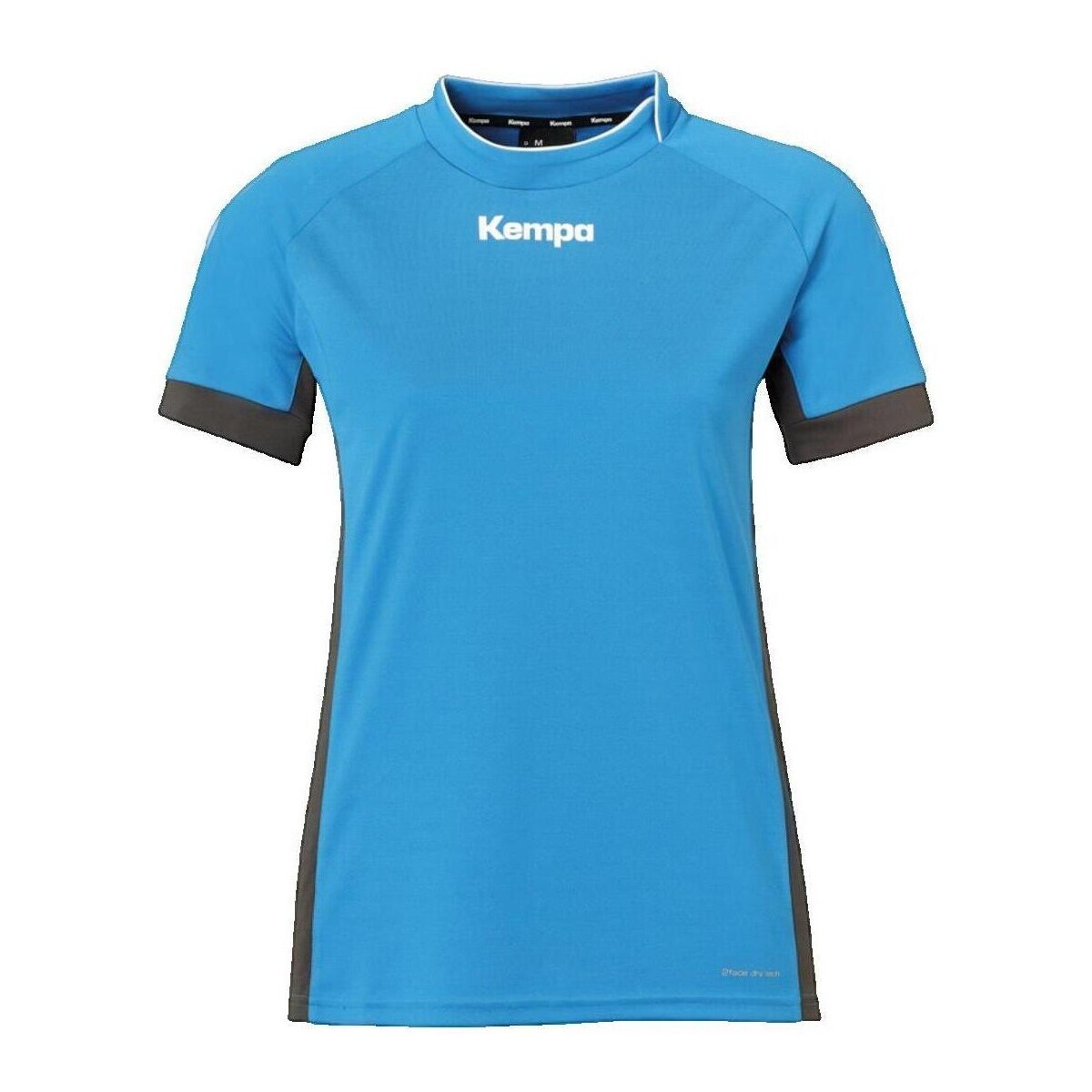 Kempa  T-shirt  Prime col rond asymétrique femme  Modrá