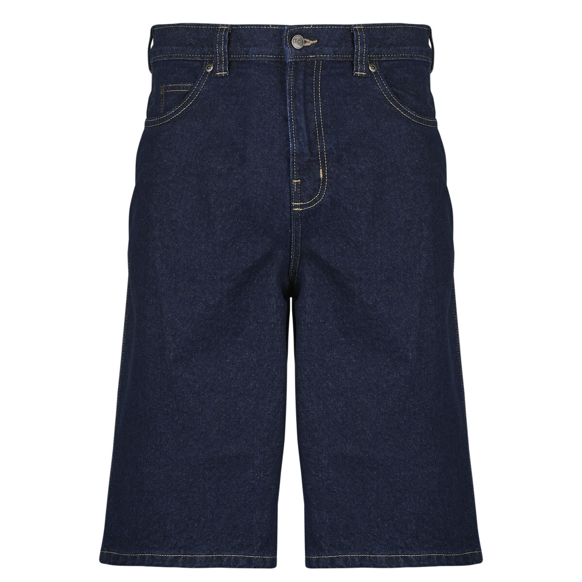 Dickies  958 13 INCH LOOSE SHORT JEANS RINSED  Modrá
