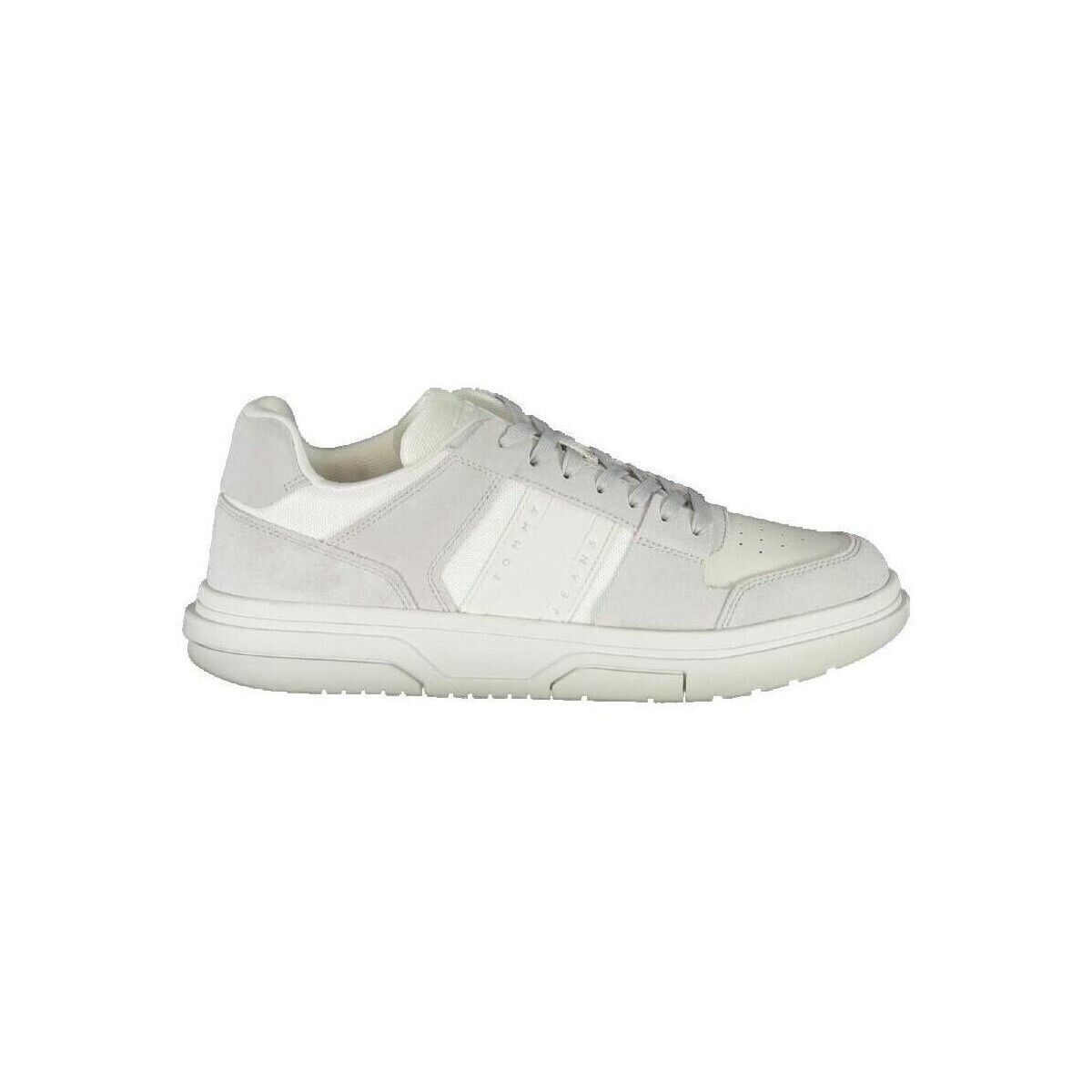 Tommy Hilfiger  Baskets Tommy Hilfiger The Brooklyn en daim blanc  Bílá