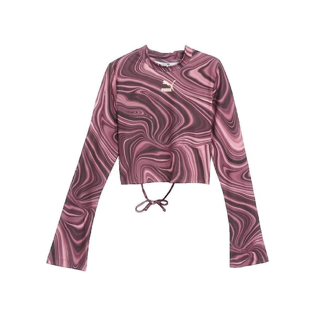 Puma  T-shirt  manches longues violet  Fialová