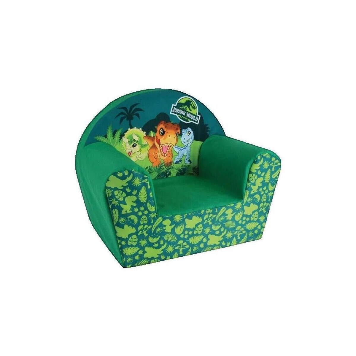 Funhouse  Fauteuil Club  Enfant Bleu Motifs Dinosaures  Modrá