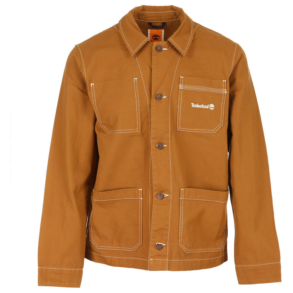 Timberland  Chore Canvas Jacket  Hnědá
