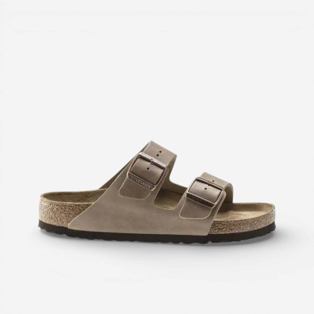 BIRKENSTOCK  Arizona Soft Footbed Oiled Leather Tobacco Brown  Hnědá