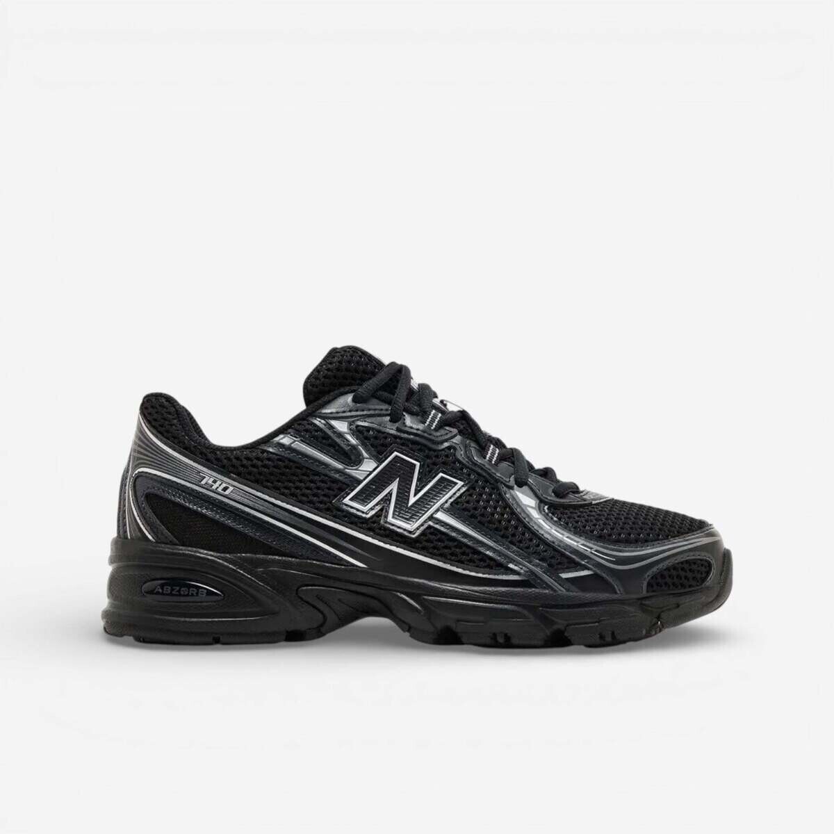 New Balance  740v2 Black Grey Silver Men's  Černá