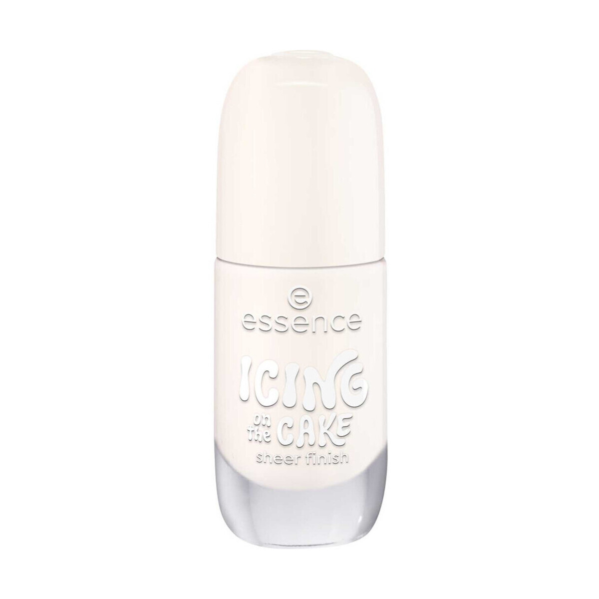 Essence  Gel Nail Polish - 03 Icing ON THE CAKE  Šedá