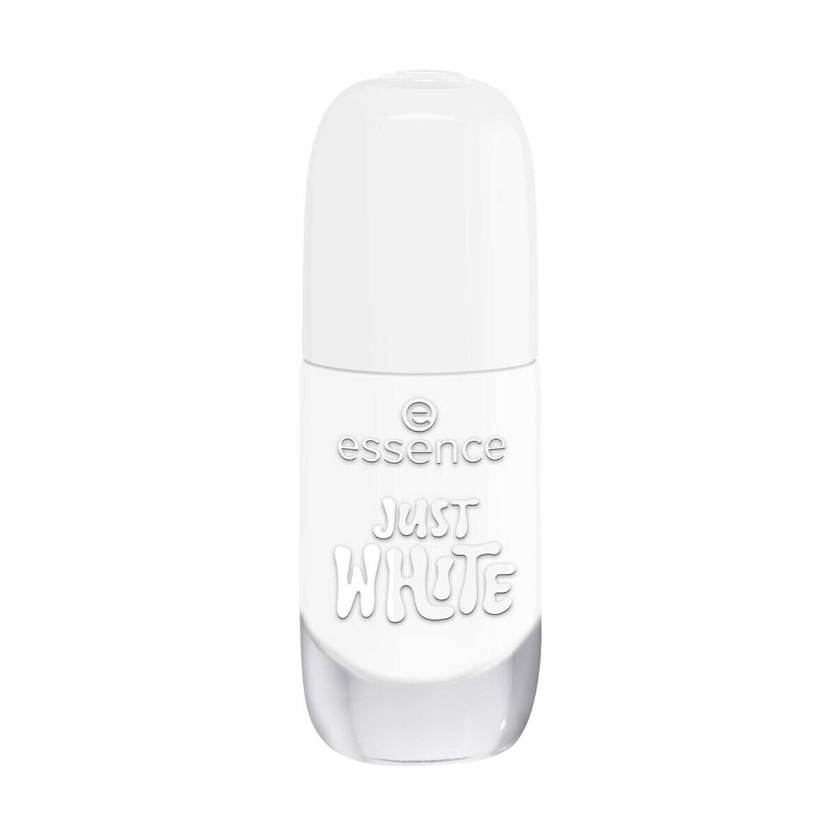 Essence  Gel Nail Polish - 33 JUST White  Bílá