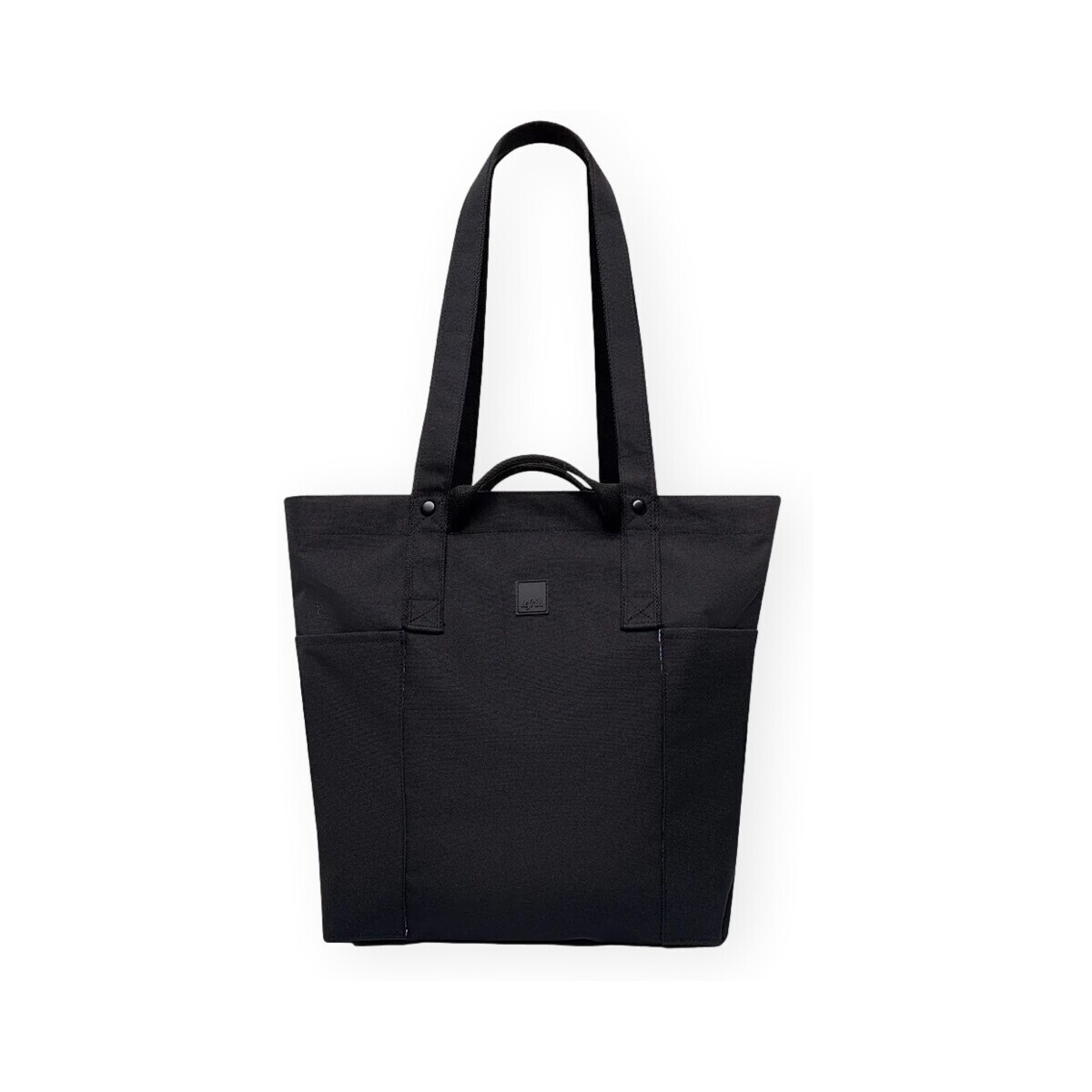 Lefrik  Raw Tote Bag - Black  Černá