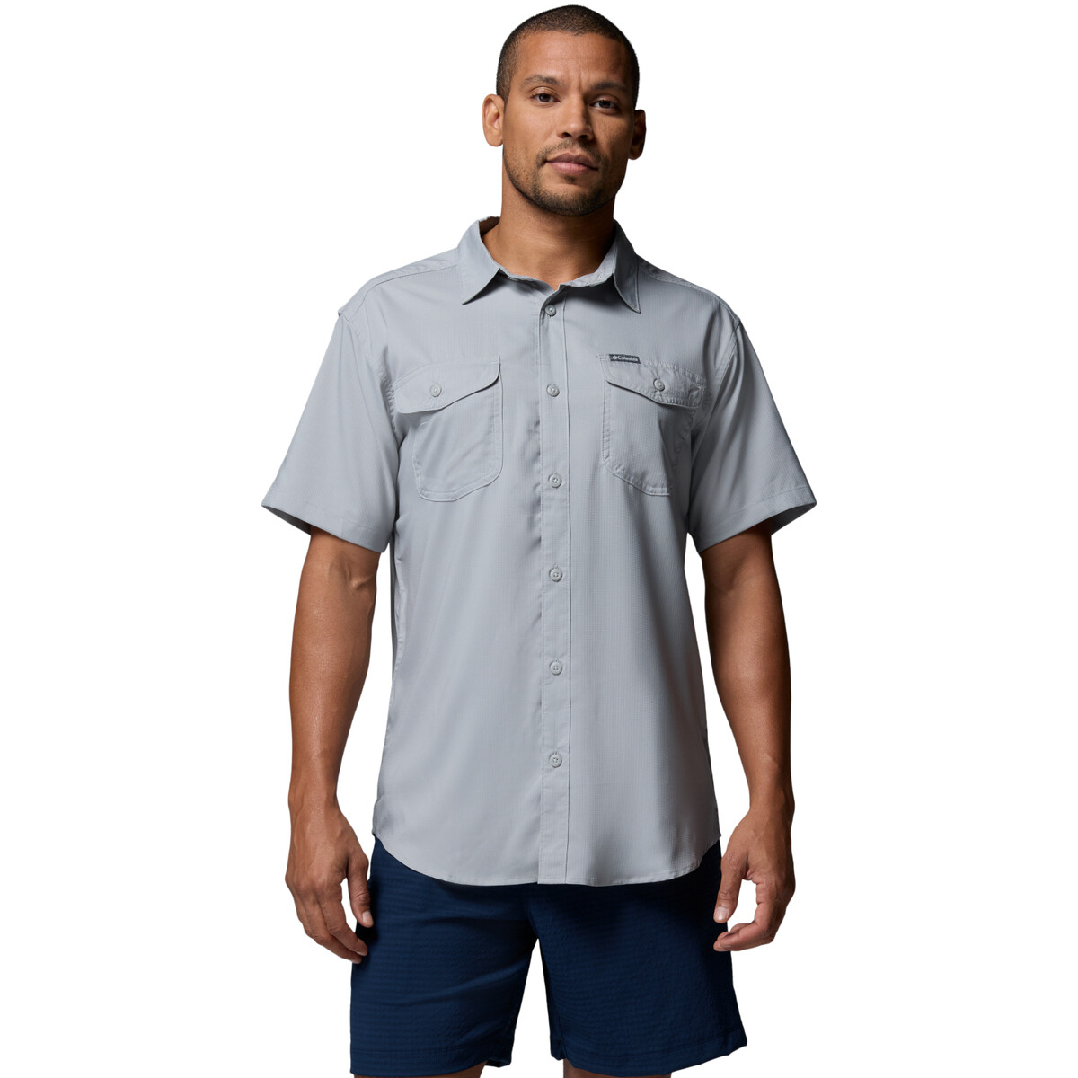 Columbia  Utilizer II Solid Short Sleeve Shirt  Šedá