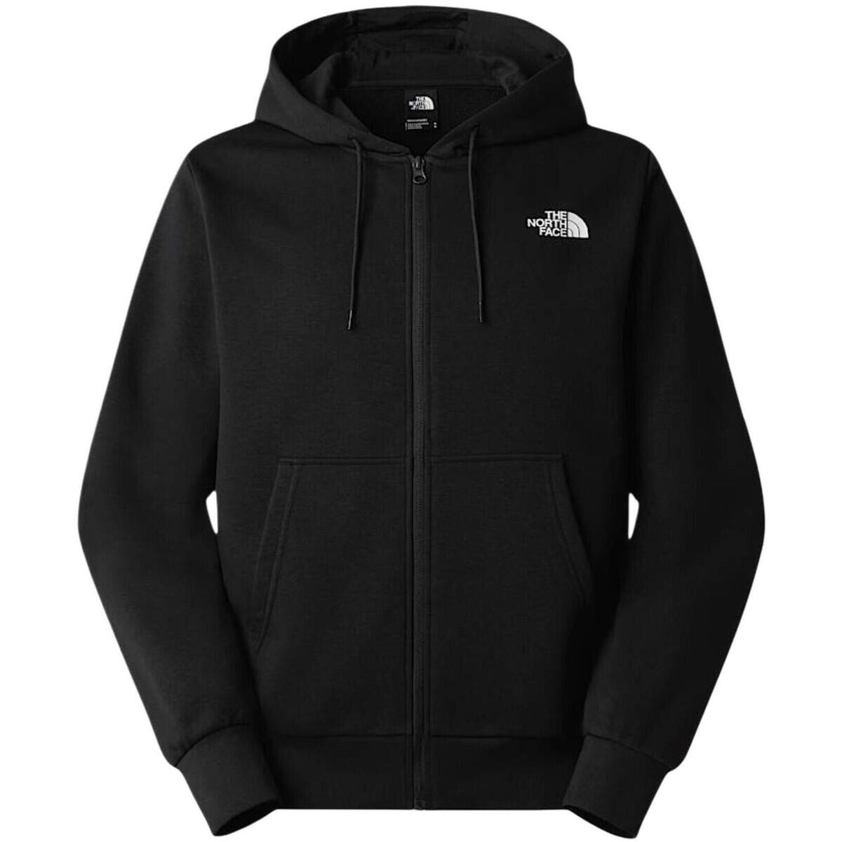 The North Face  M SIMPLE DOME LIGHT REGULAR FULL ZIP HOO TNF NF0A8GQ7  Černá