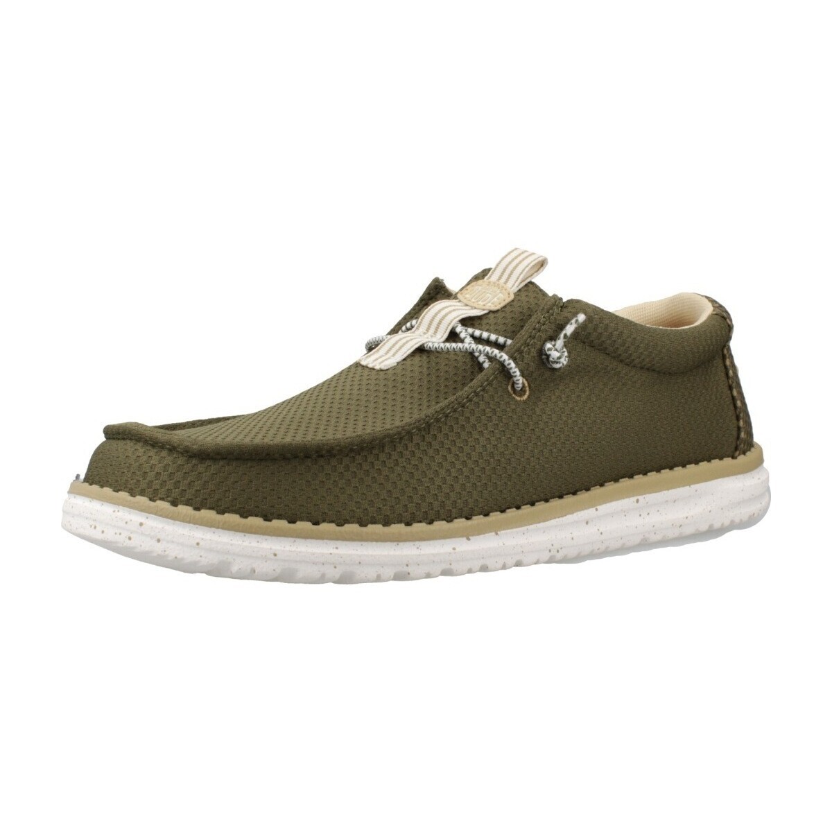 HEYDUDE  WALLY MESH NEUTRALS  Zelená