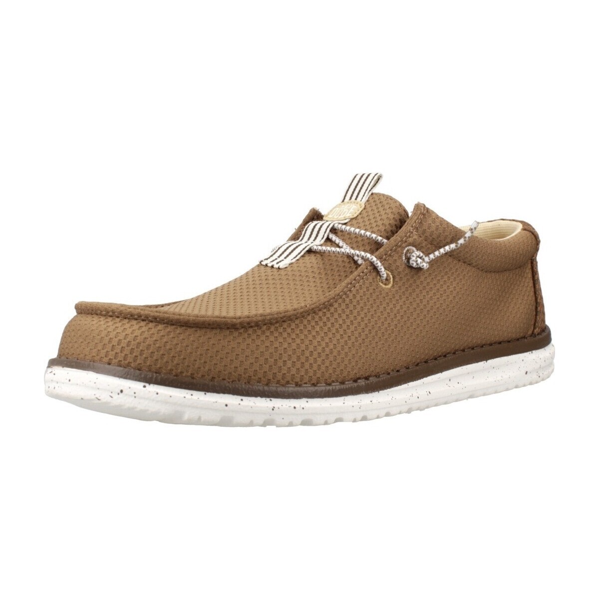 HEYDUDE  WALLY MESH NEUTRALS  Hnědá