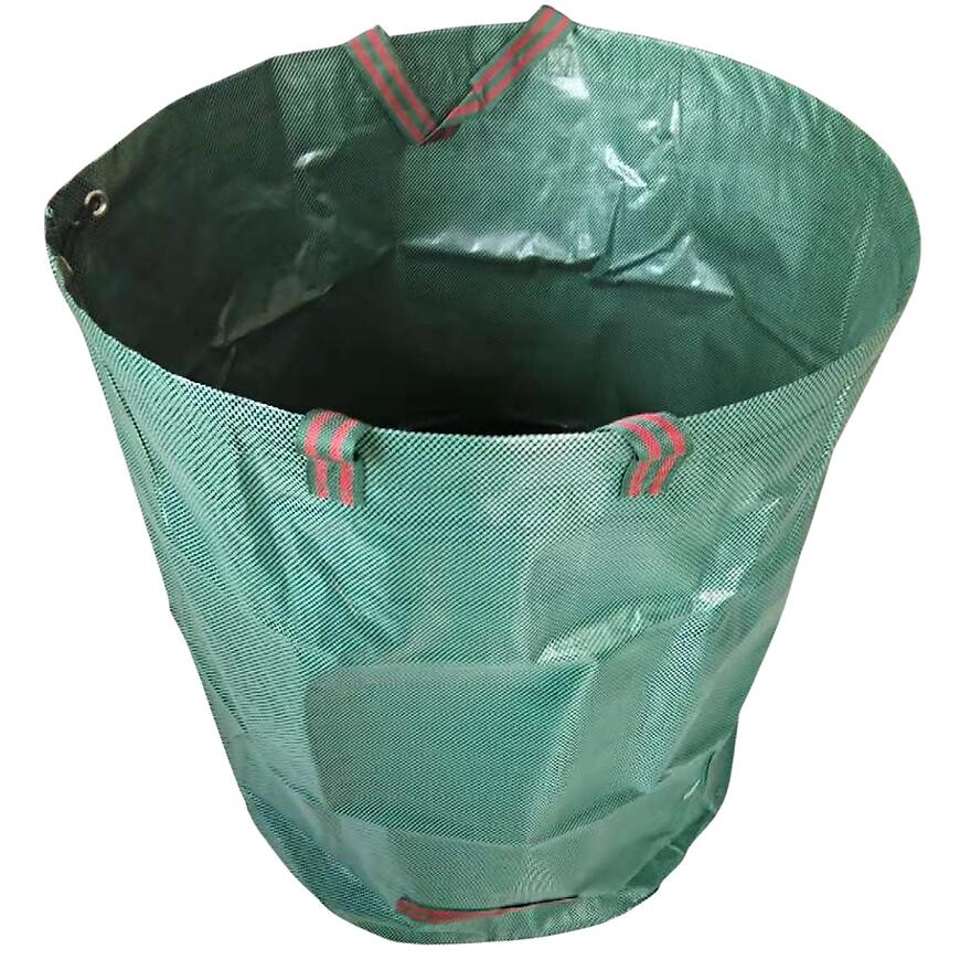 Zahradní koš 300 l 67x84 cm zelený + 4 úchyty GMB300