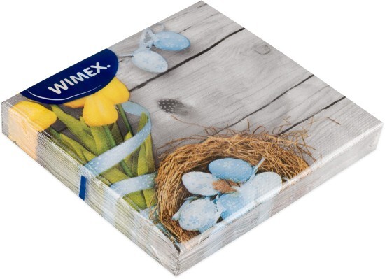 Wimex Velikonoční ubrousky L - Tulipány - 3vrstvé - 20 ks - 83072