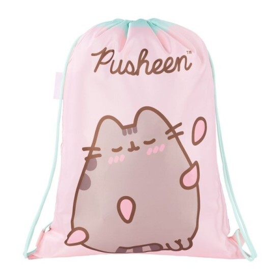 St.Majewski Sáček na přezůvky - Pusheen - růžová