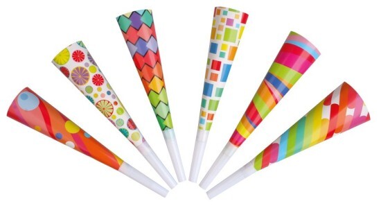 Anděl Trumpety - mix motivů - 19 cm - 6 ks - 9236