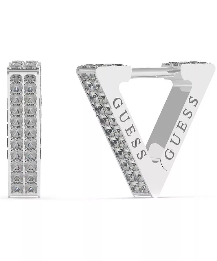 Guess Trojúhelníkové náušnice Crazy Earrings JUBE03306JWRHT-U