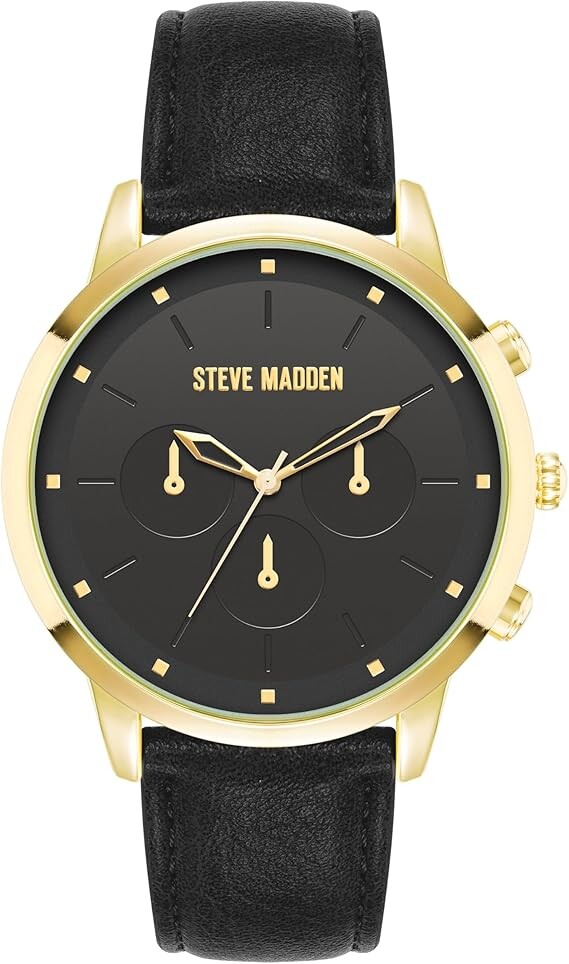 Steve Madden Analogové hodinky SM-9116BKGP