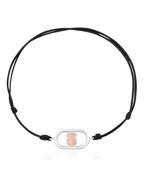 Tous Černý nylonový náramek s křemenem Camille 1004561000