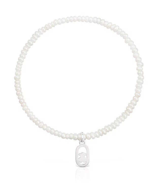 Tous Perlový náramek se stříbrným přívěskem Camille 1004577700