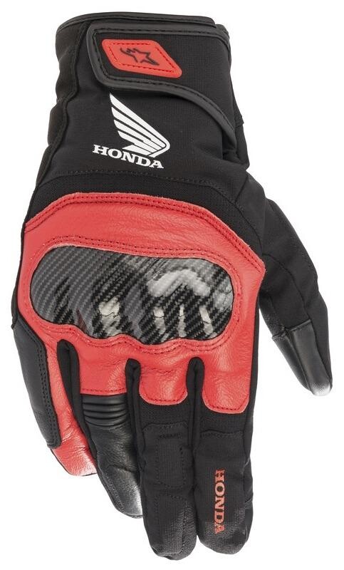 Alpinestars Rukavice na motorku SMX Z Drystar Honda černo-červené