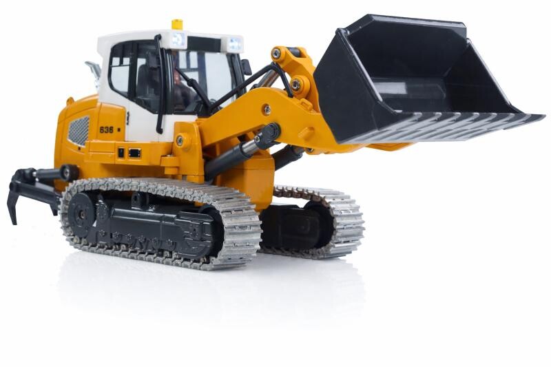 RC pásový nakladač LR636 s funkční lžící 2,4 GHz 1:50