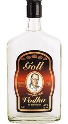 Vodka Goll 40% 0,5l plochá láhev