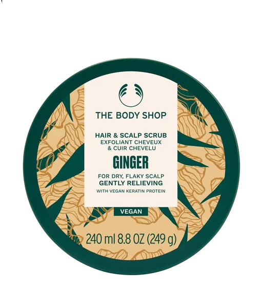 The Body Shop Peeling na vlasy Ginger Hair & Scalp Scrub 240 ml