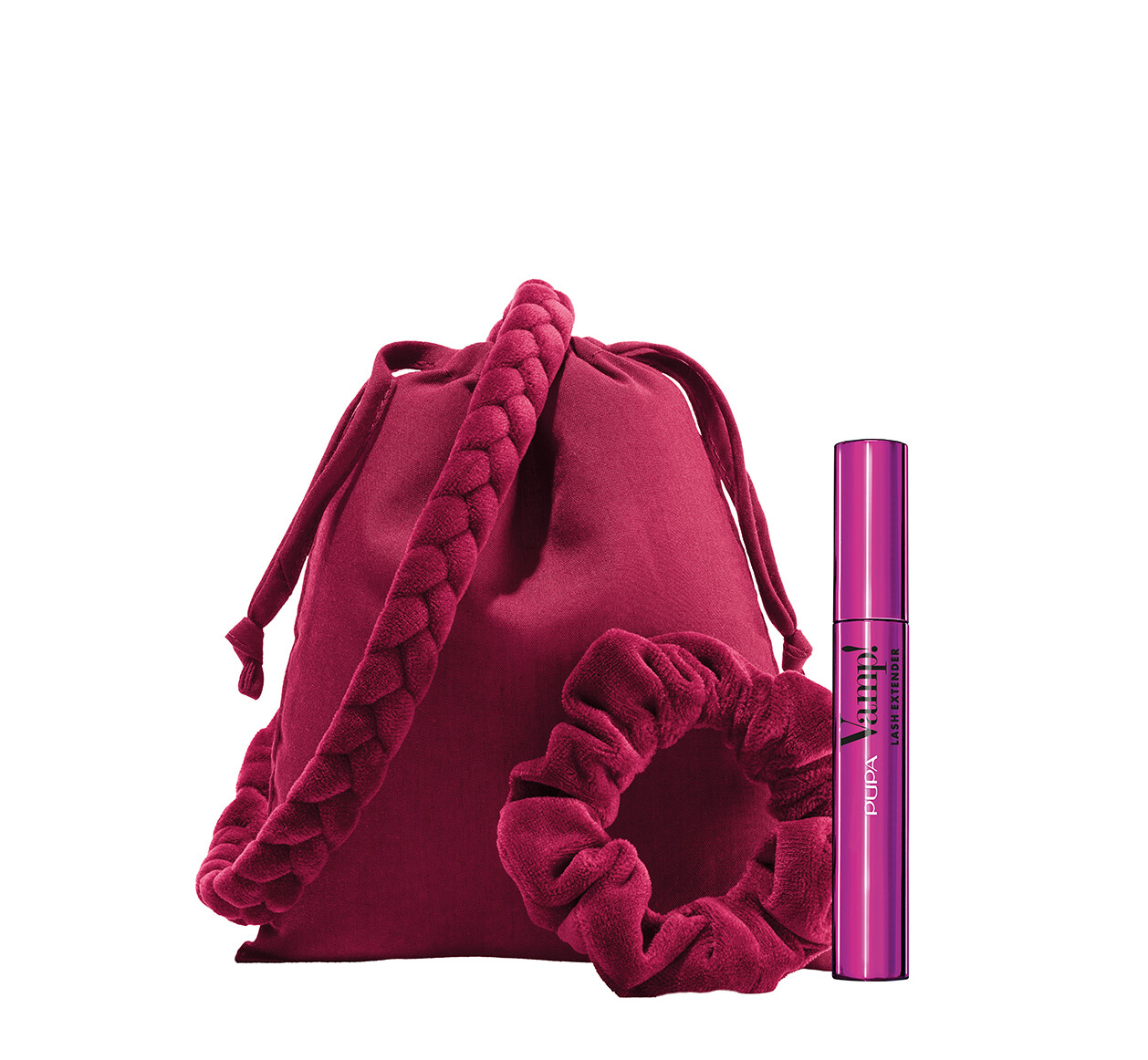 PUPA Milano Dárková sada s gumičkou a čelenkou Vamp! Lash Extender