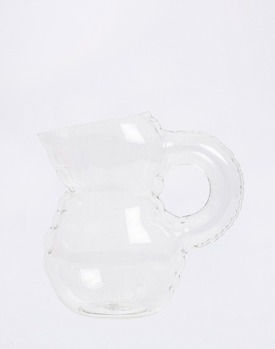 HOME STUDYO Jug EMILY CLEAR GLASS