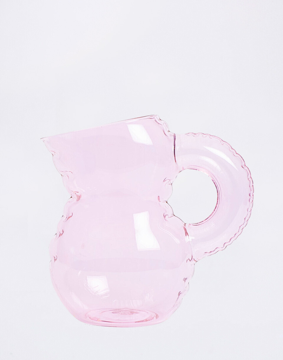 HOME STUDYO Jug EMILY ORCHID GLASS