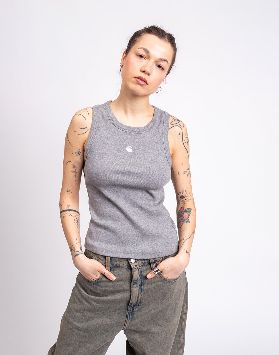Carhartt WIP W' Philips A-Shirt Grey Heather XS