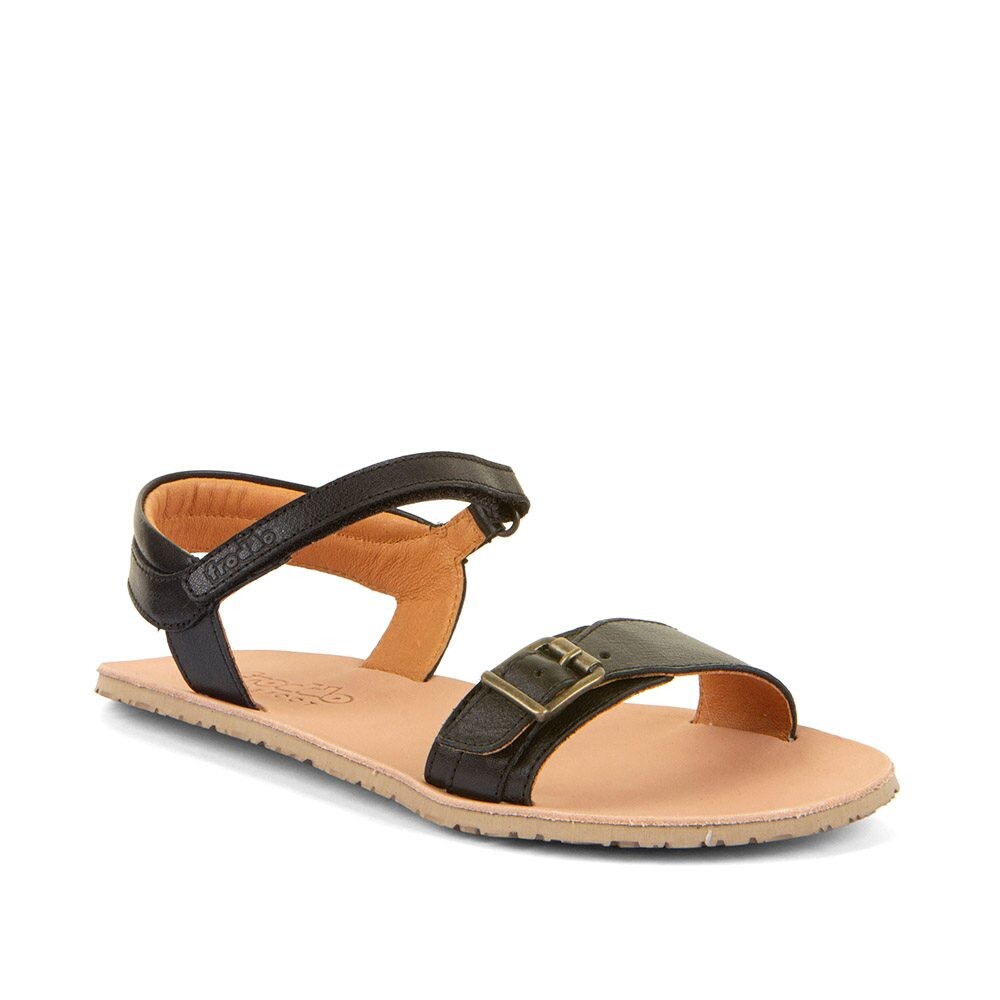Dětské barefoot sandály FLEXY BUCKLE Black Froddo G3150285-1 - 36