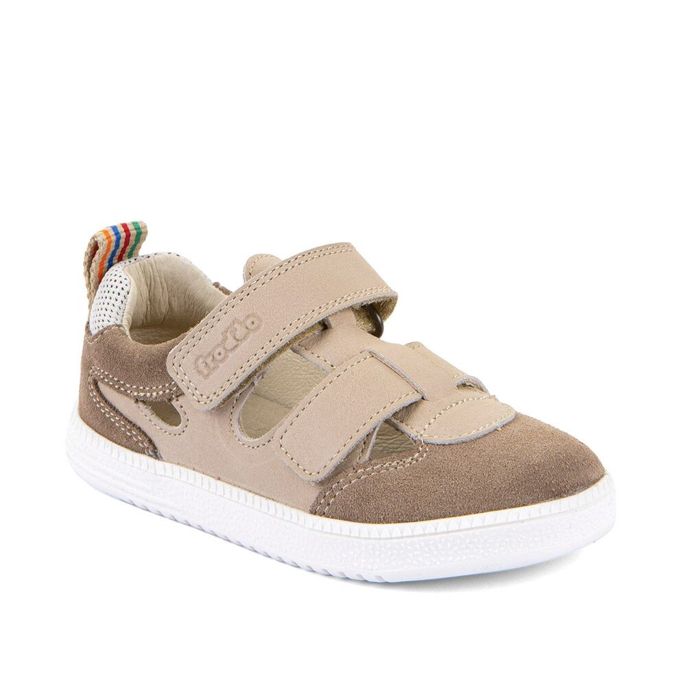 Chlapecké barefoot sandály LOOP SANDAL Taupe Froddo G3150292-3 - 24
