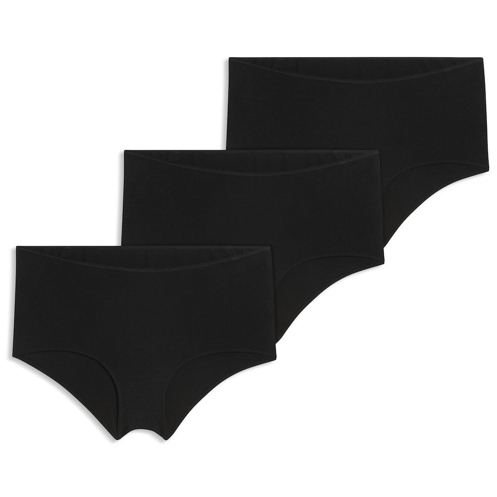 Dámské kalhotky Puma Elements Mini Shorts 3P Velikost: L / Barva: černá