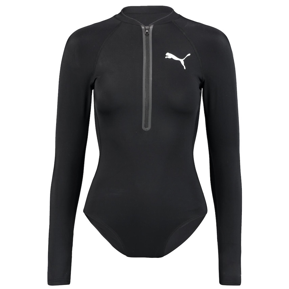 Dámské plavky Puma Long Sleeve Surf Suit Velikost: S / Barva: černá